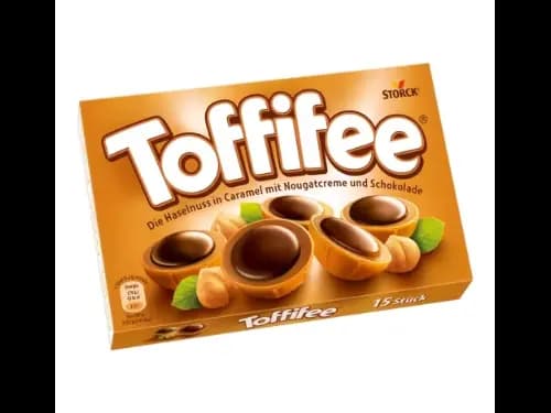 Storck Toffifee Hazelnut in Caramel with Creamy Nougat and Chocolate -125g