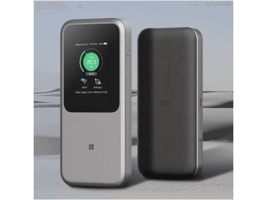ZTE U50 Pro 5G WiFi 6 Pocket Router – Unlocked, 10 000 mAh Battery & NFC (2)