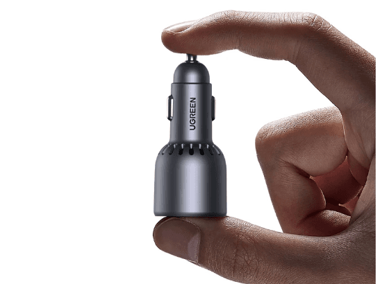 UGREEN 75W Dual Type-C 1x USB Ports Metal Car Charger – EC703 – 35024 – 1 Year Warranty (5)