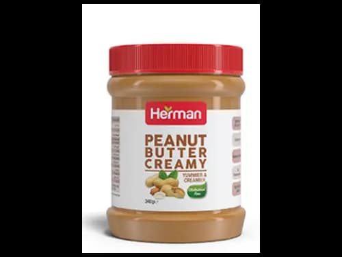Herman Peanut Butter Spread Creamy 340G