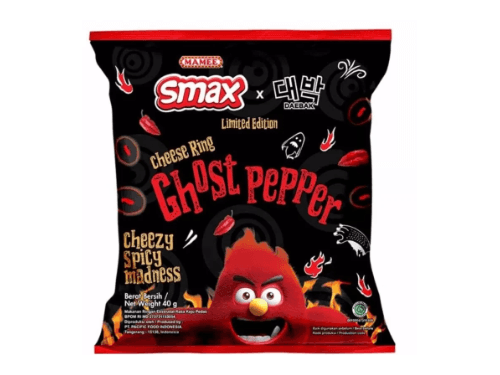 SMAX Ghost Pepper Cheese Ring – 40g