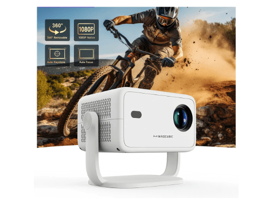 Magcubic L018 Full HD 1080p Smart Projector – 650 ANSI Lumens, Android 11, WiFi 6 & Bluetooth 5.2 (2)