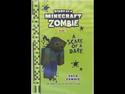 DIARY OF A MINECRAFT ZOMBIE - A SCARE OF A DARE