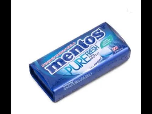 Mentos Pure Fresh Peppermint Sugar Free 35g