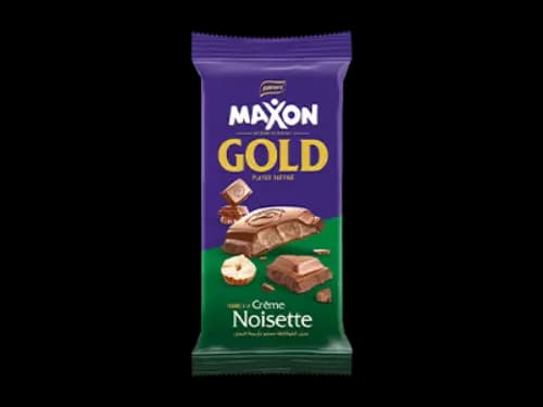 Maxon Gold Hazelnut Chocolate 100g (OFFER Buy 2 For 1100rs Only)