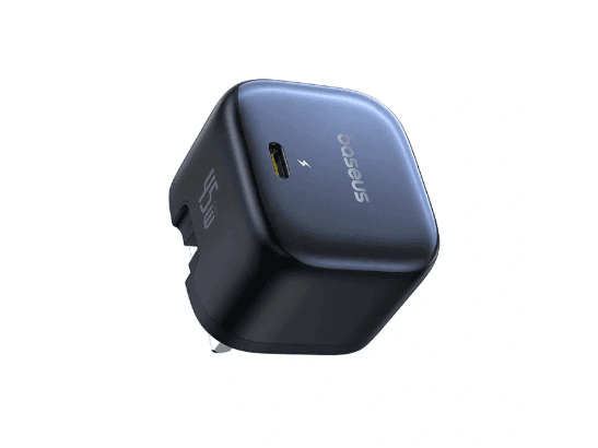 Baseus 45W PicoGo AE11 GaN 6 Type-C Fast Charger – Cosmic Black (E0120J00)