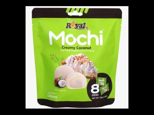 Royal Family Mochi Creamy Coconut Flavour (8 pcs) – 120g