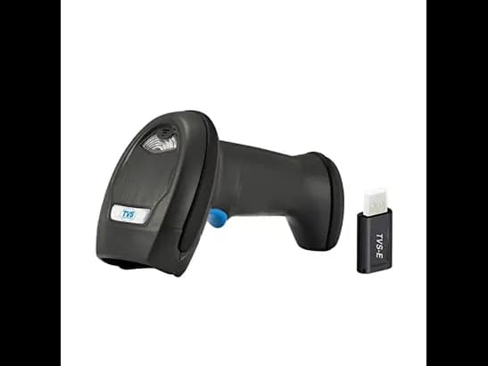 TVS BS-i201s WL 2D 1D&2D wireless barcode scanner with USB WL Dongle (Wireless), 200 S/Ps, 40M Distance