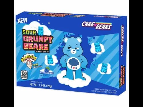 Warheads Care Bears Sour Grumpy Bears 99G