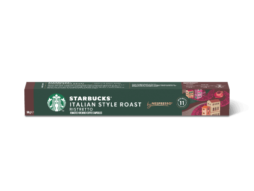 Starbucks® Italian Style Roast By Nespresso, 10 pcs – Coffee capsules 56G