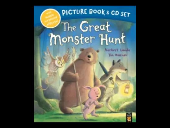 Great Monster Hunt Book & CD