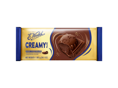 E Wedel – Creamy Filling Dark Chocolate 287G