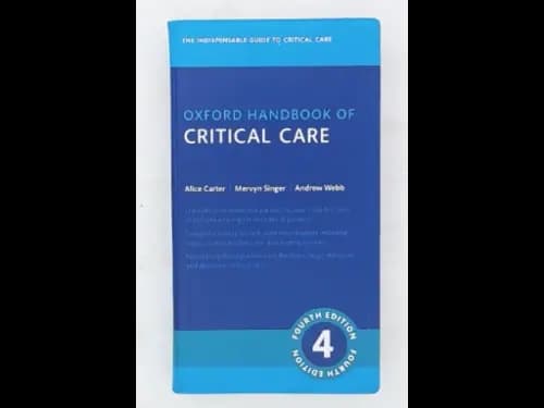 OXFORD HANDBOOK OF CRITICAL CARE