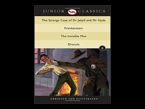 Junior Classics 8 : 4 in 1 by Robert Louis Stevenson,Mary Shelley,H.G. Wells,Bram Stoker