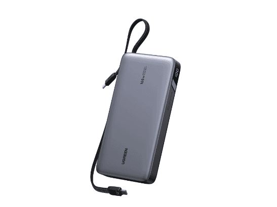 UGREEN 25000mAh 165 W Dual‑Cable Power Bank – PB552 – 55995B – 1 Year Warranty