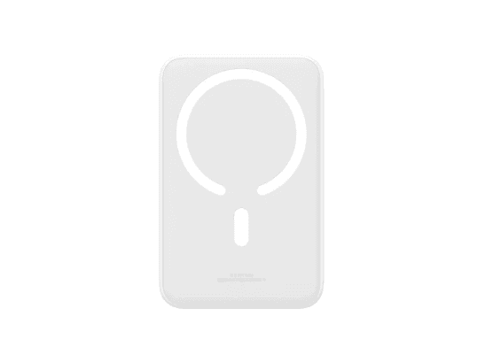 Baseus 20000mAh 20W EnerFill FM41 Mini Magnetic Power Bank Moon White – E0027U01 – 1 Year Warranty