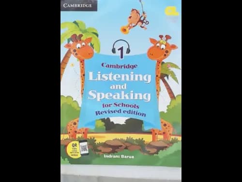 CAMBRIDGE LISTENING AND SPEAKING FOR SCHOOLS - 1