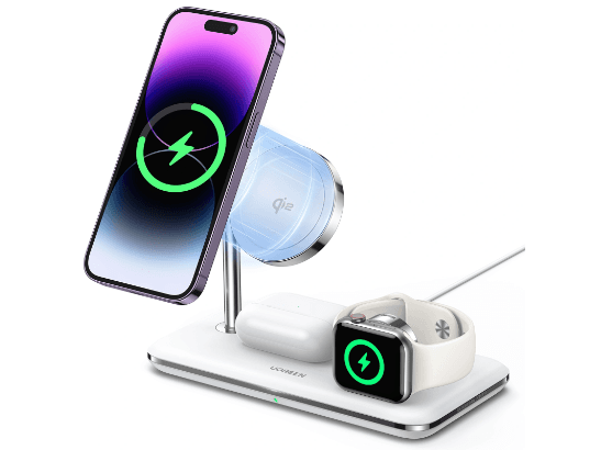 UGREEN 3-in-1 Wireless Charger – CD278 – 90326 – 1 Year Warranty (2)