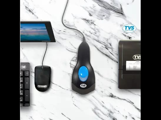 TVS BS-C101 Star 1D CCD Handheld Barcode Scanner USB (Wired), 330 S/Ps (4)