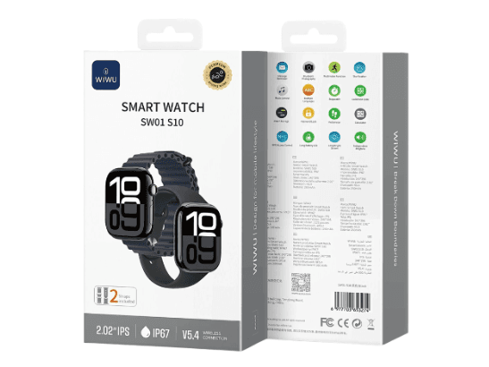 WiWU SW01 S10 Smartwatch with 3 Month Warranty Display Excluded (4)