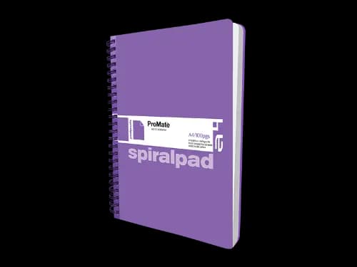 ProMate A4 Flip-on Spiral Pad 100Pgs