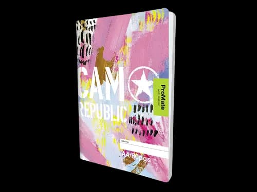 ProMate CR 80Pgs Single Ruled Book