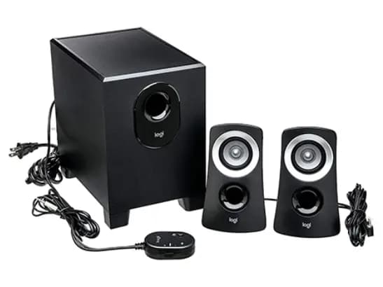 Logitech Z313 Speaker System with Subwoofer (3)