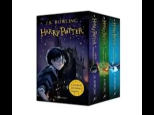 Harry Potter Box Set : A Magical Adventure Begins : 3 Books by J K Rowling