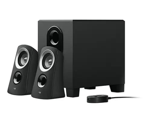 Logitech Z313 Speaker System with Subwoofer (4)