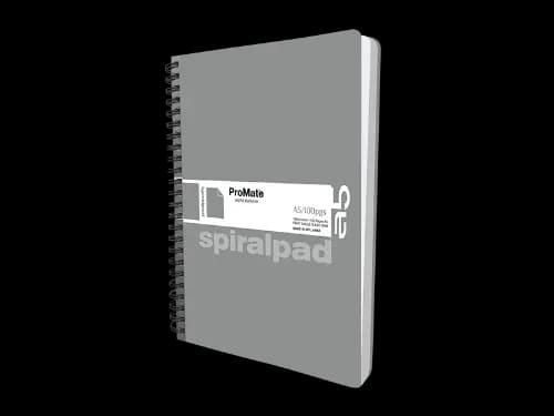 ProMate A5 Flip-on Spiral Pad 100Pgs