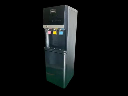 Three Taps Electric Cooling Water Dispenser Gray with 1 year warranty