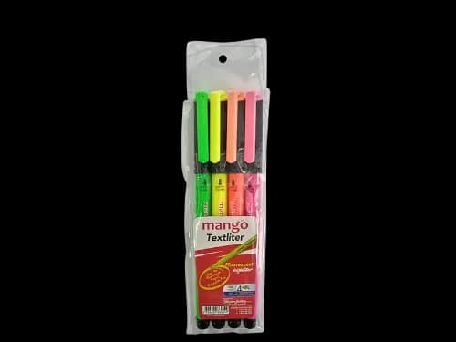 Mango Textliner – 04 Colours Pack