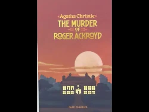 PAGE CLA - THE MURDER OF ROGER ACKROYD