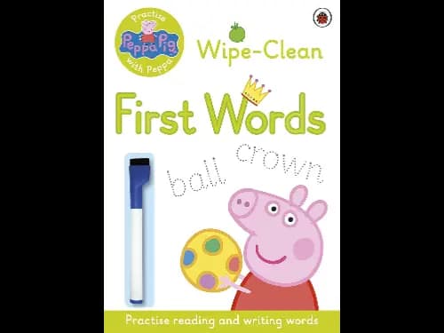 Peppa Pig: Practise with Peppa – Wipe-Clean First Words