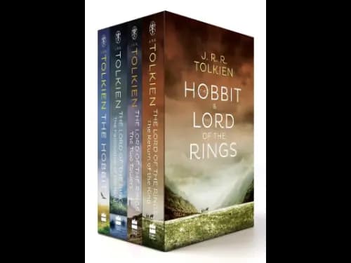 Hobbit and lord of the rings by J. R. R. Tolkiens