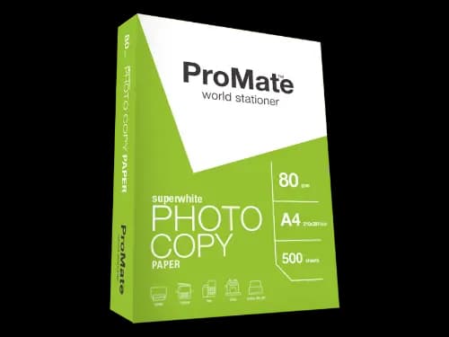 ProMate Photocopy Paper 80GSM A4 500 Sheets Pack