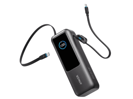 Anker 25000mAh 165W Power Bank Built-in & Retractable Cables – A1695H11 (3)