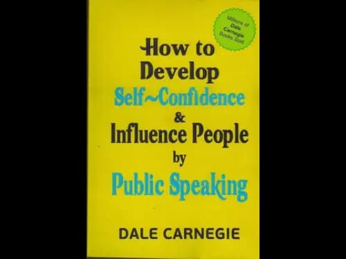 How to Develop Self-Confidence & Influence People By Public Speaking [Paperback] by Dale Carnegie