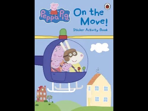 Peppa Pig On The Move Sticker Activity