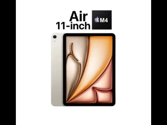 iPad Air M4 11-inch (2026) with 1 Year AppleCare warranty