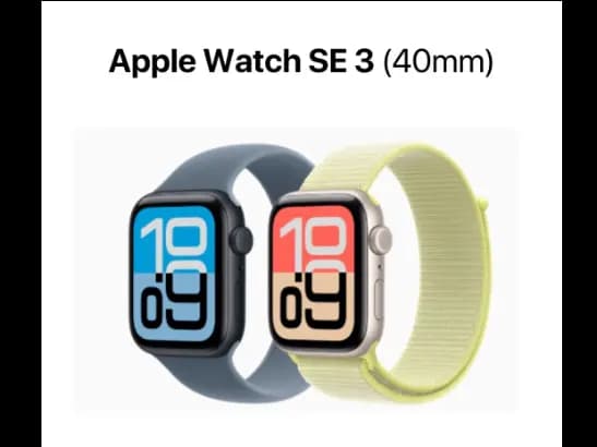 Apple Watch SE 3 40mm with  1 Year AppleCare warranty
