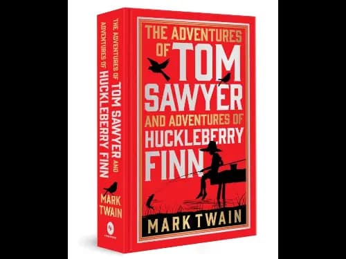 Adventures of Tom Sawyer & Adventures of Huckleberry Finn by Mark Twain