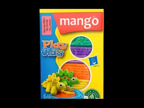 MANGO KIDDIES CLAY 6 COLOURS 100G PACK