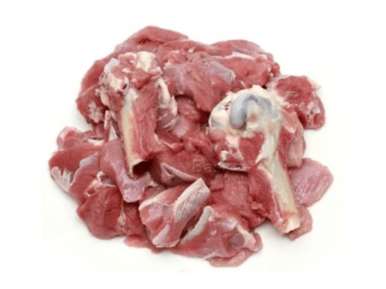 Mutton with bone