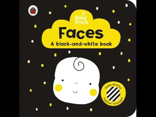 Baby Touch: Faces: a black-and white-book