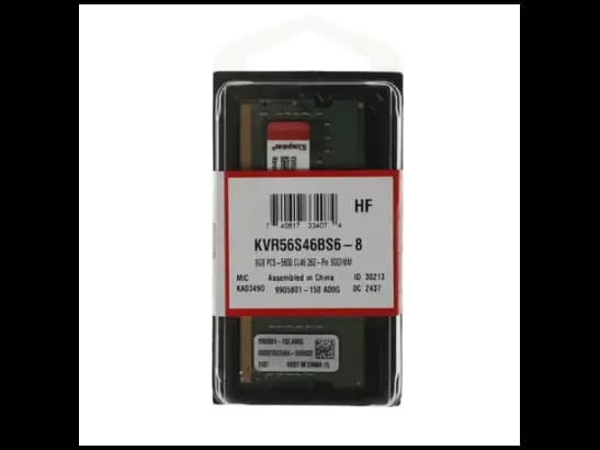 N/B Ram Kingston 8gb Ddr5 Kvr5600 with 3 years warranty