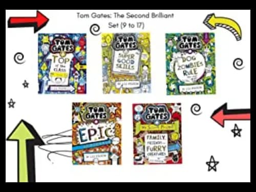 Tom Gates Box Set : 9 to 17 Books by Liz Pichon