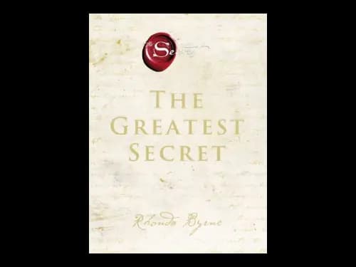 The Greatest Secret by Rhonda Byrne