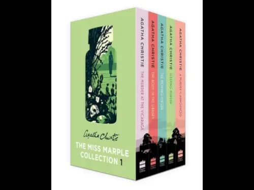 Agatha Christie Miss Marple Collection 1 – Classic Mystery Novels Featuring the Iconic Detective