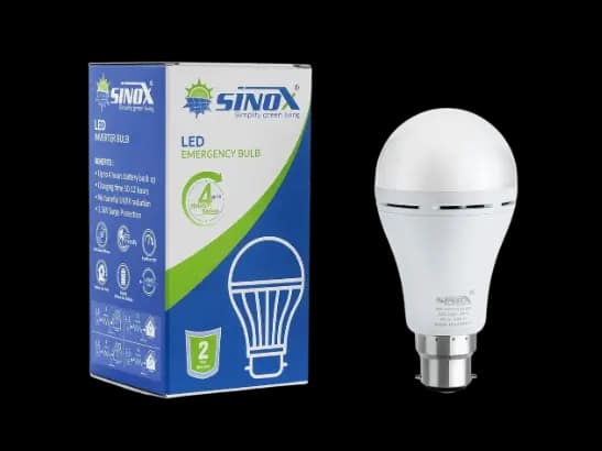Sinox Rechargeable Inverter Bulb 9W Indian